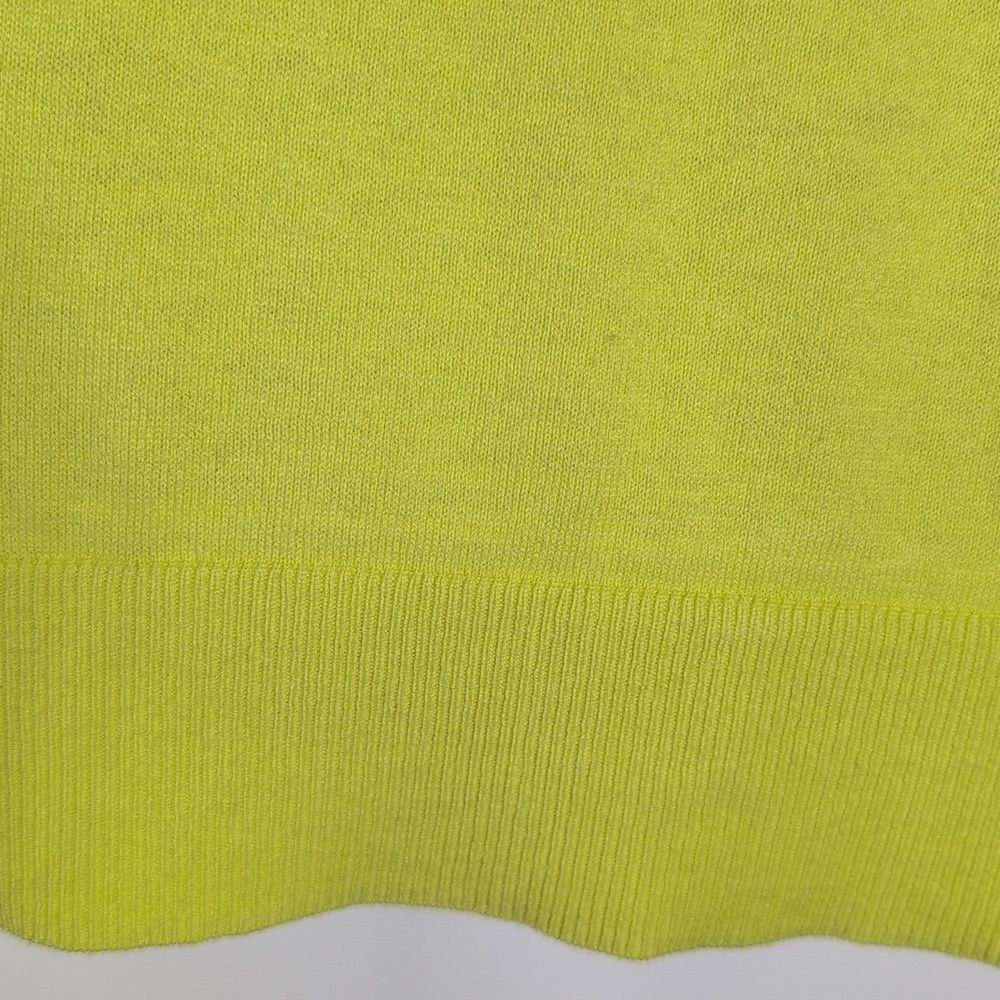 Banana Republic Neon Yellow Women's Cardigan - Picture 9 of 14